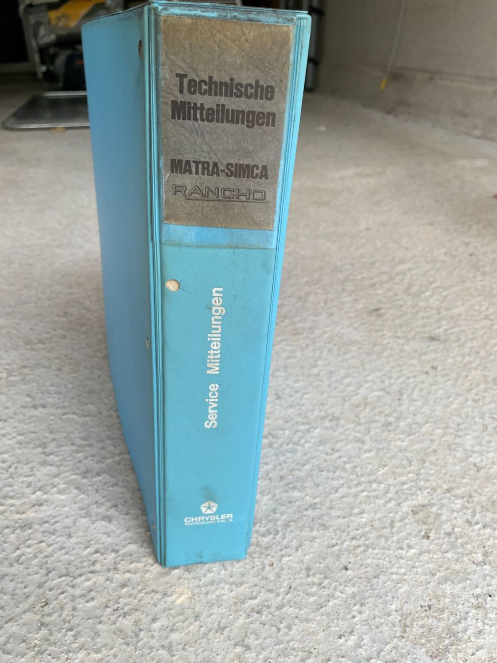 Libri: Werkstatthandbuch Matra Simca Rancho, Original Vertreterbuch – Usato da Studen BE venduto da Cha1724