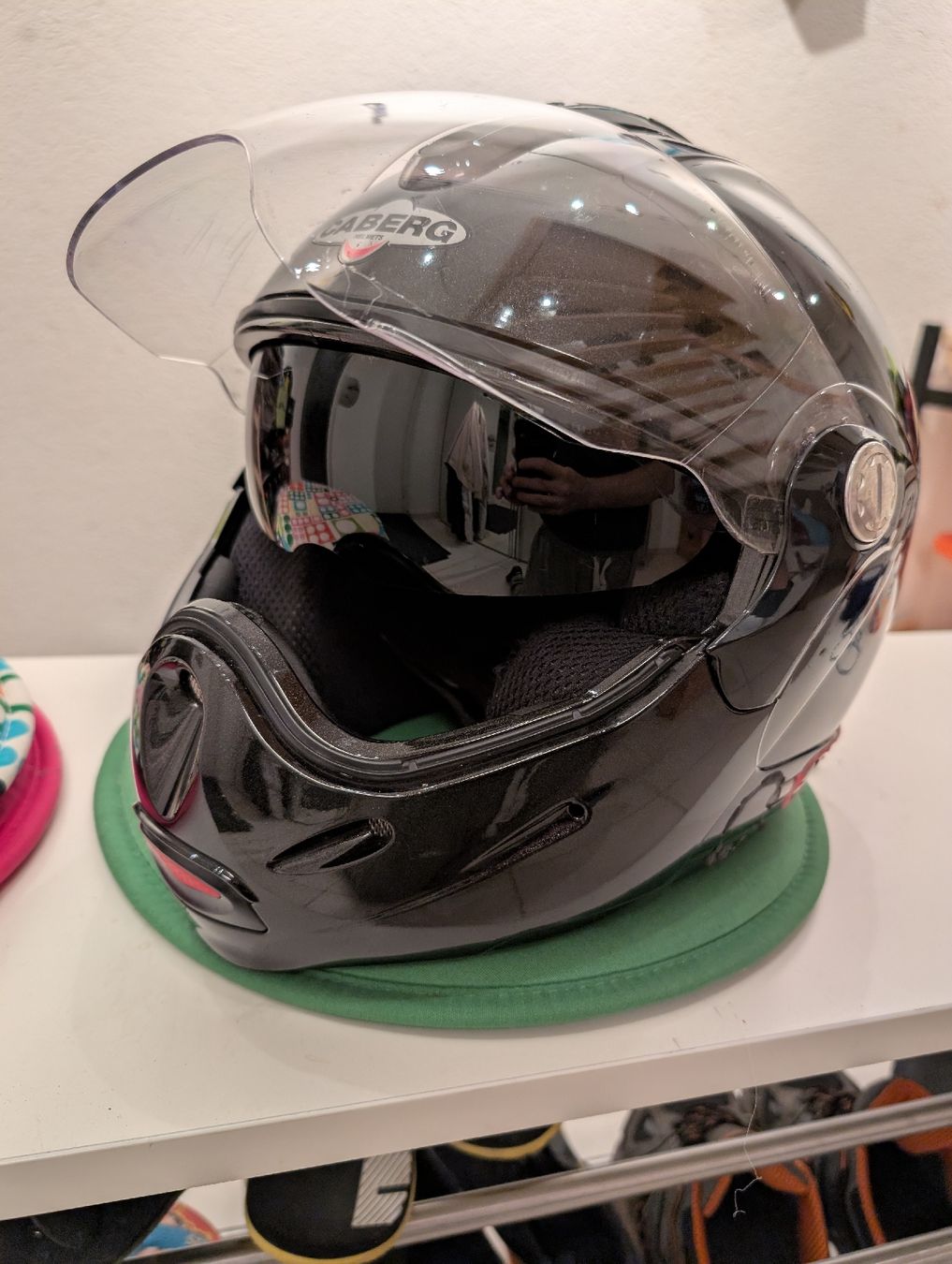 Caschi & visiere: Caberg Klapphelm Rhyno, Grösse M – Usato da Obfelden venduto da rac_sp7m