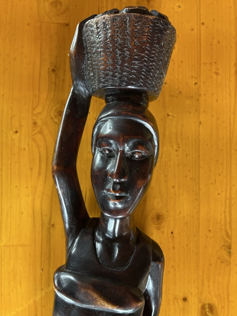 Figuren: Statuette africaine en bois, 70 cm – Gebraucht aus Lully FR von myr_pzt8 2
