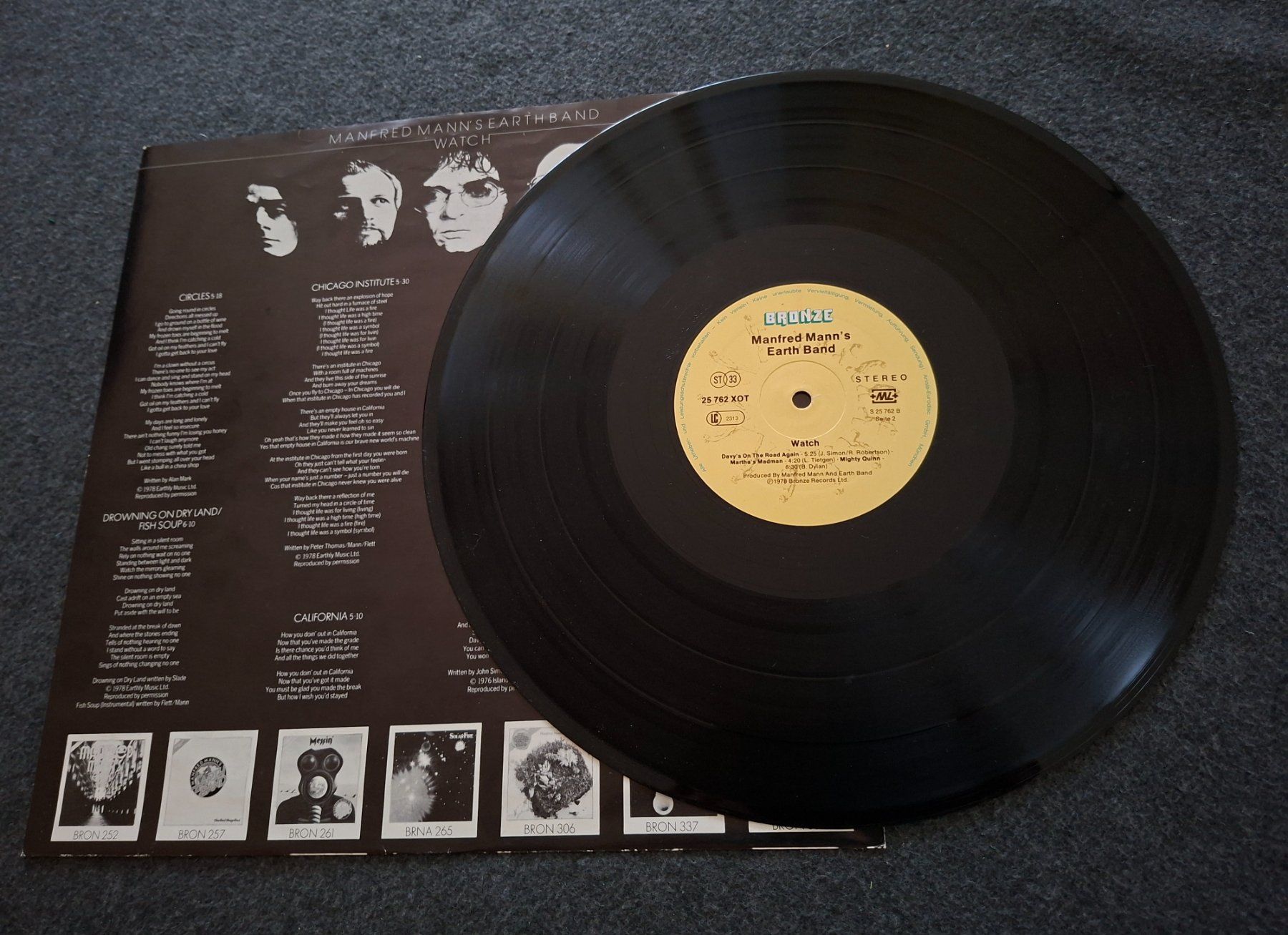 Schallplatten: Manfred Mann`s Earth Band, Watch, LP – Gebraucht aus Merenschwand von lea61 2