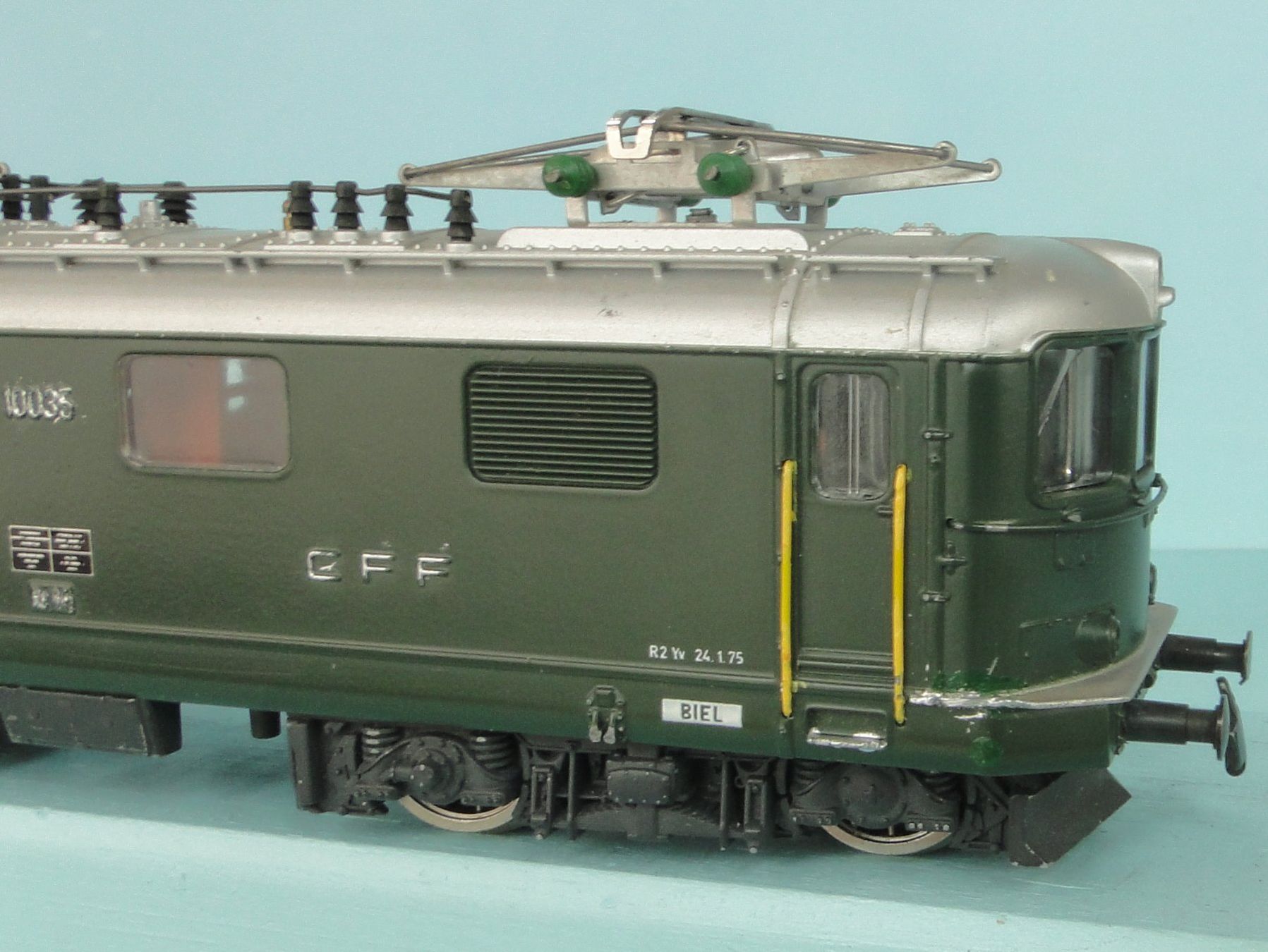 Hag Modellini di ferrovie: HAG SBB Re 4/4 AC – Usato da Bülach venduto da cann11 5