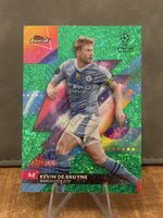 2024 Topps Finest UEFA Kevin De Bruyne Green /125 Manchester