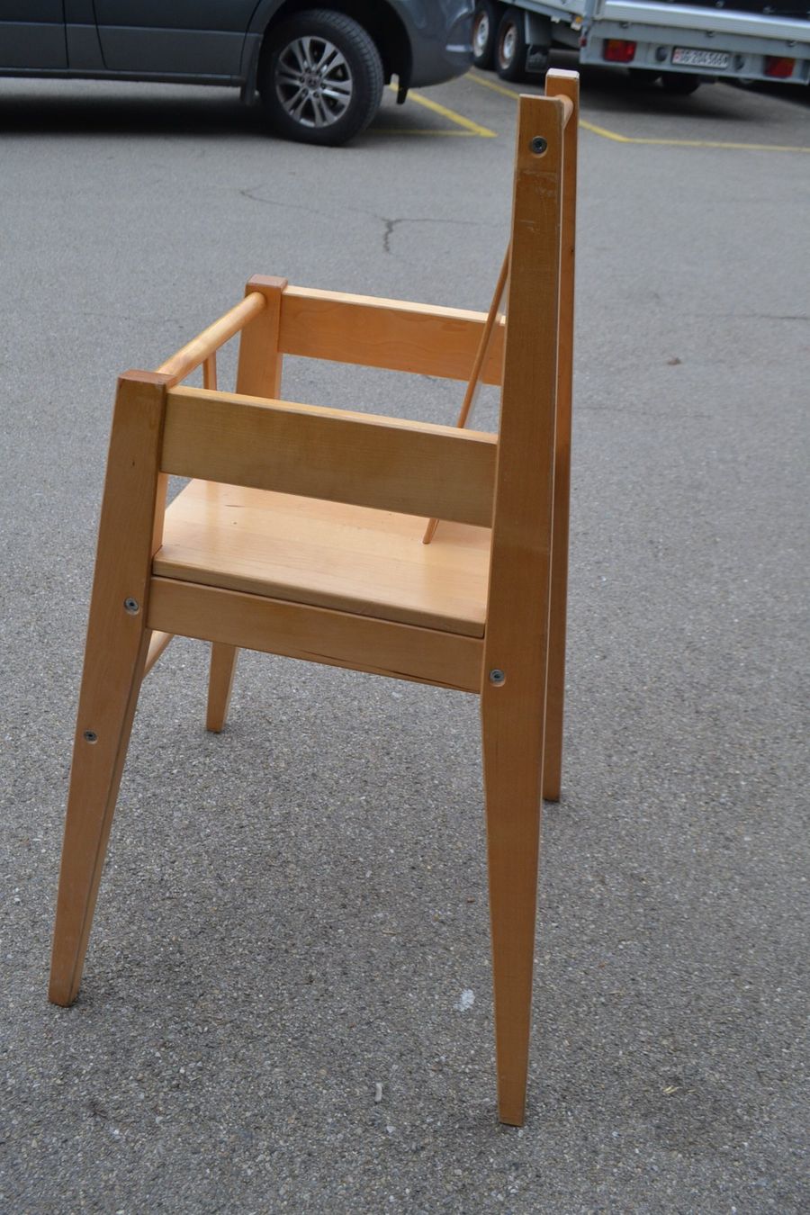 Ikea Seggioloni: Stabiler Kinderhochstuhl aus Holz Ikea – Usato da Wil SG venduto da Athi 3