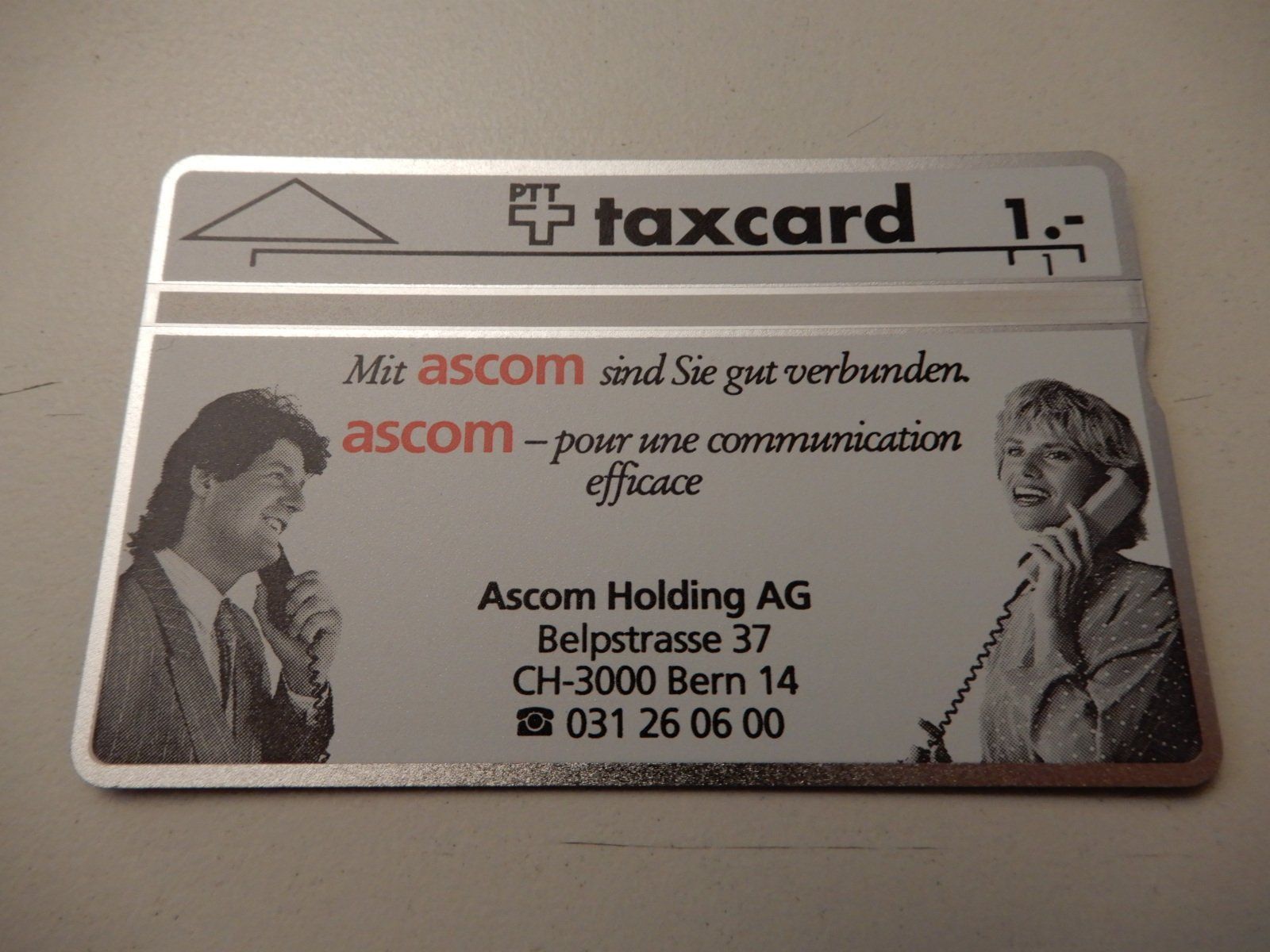 Schede telefoniche: Ascom Fr. 1.00 - ungebraucht – Nuovo (secondo la descrizione) da Nürensdorf venduto da Wini56