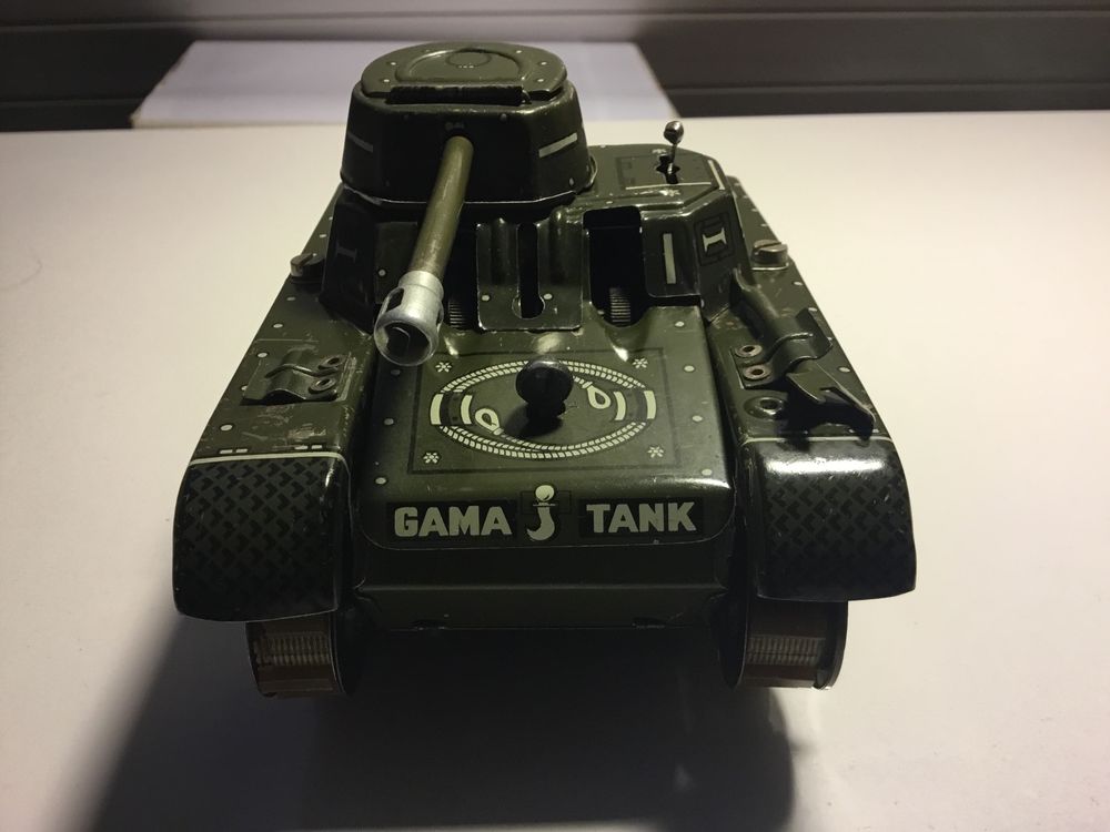Alter grosser Blechpanzer ”GAMA” Germany 50er Jahre 3