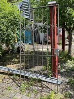 Metall Tore mit Rankgitter, Eisenportal (2 Türen)