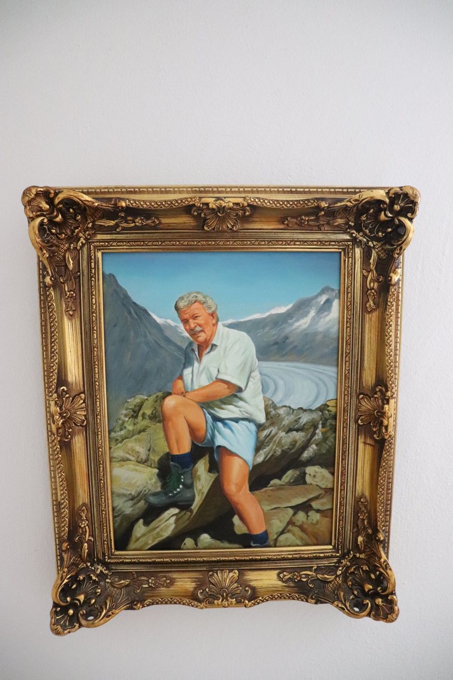 Dipinti: Gemälde-Rahmen antik mit Bildeinsatz und Leinwand – Usato da Trimbach venduto da Ura