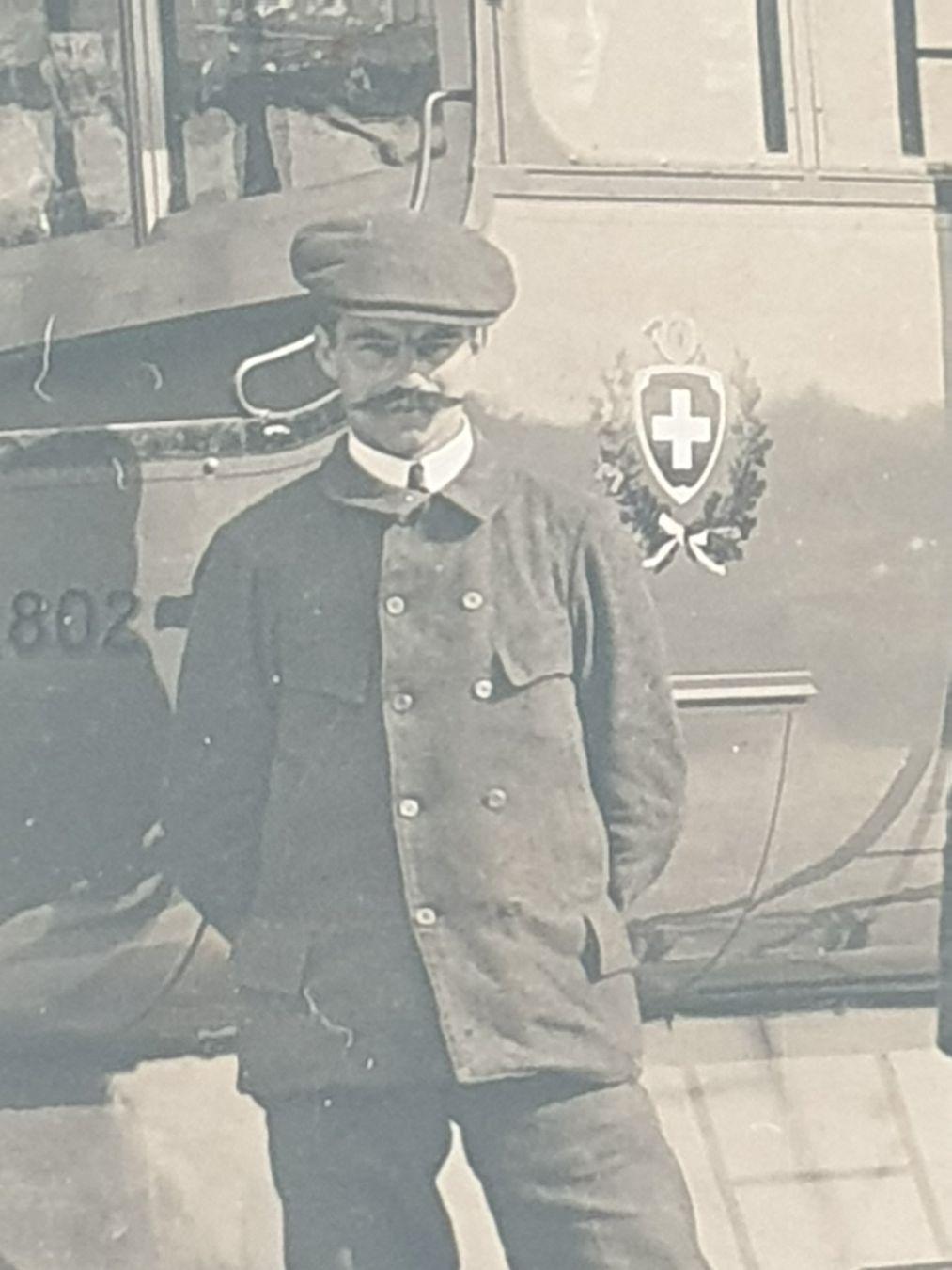 Cartes postales: Antike Ansichtskarte Saurer Postauto Alt St. Johann 1920er – D'occasion à Mörschwil par spirspi 4
