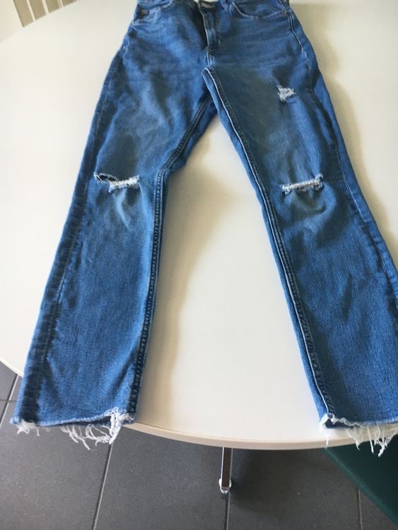 Skinny Baby Pink High Waist Jeans Ankle Fit