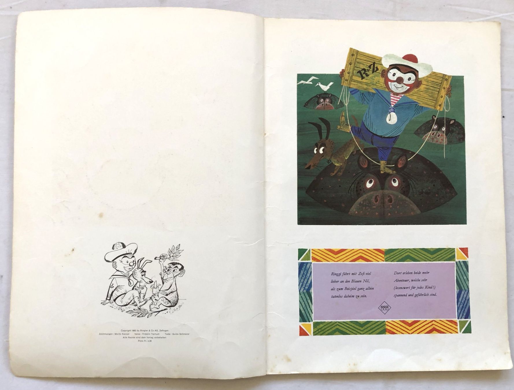 Comics: RINGGI + ZOFI - Band 16 - Am blauen Nil – Gebraucht aus Schaffhausen von durruti 1