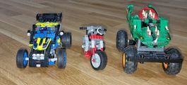 Lego Technic Motorrad , Offroad Buggy , Monstertruck
