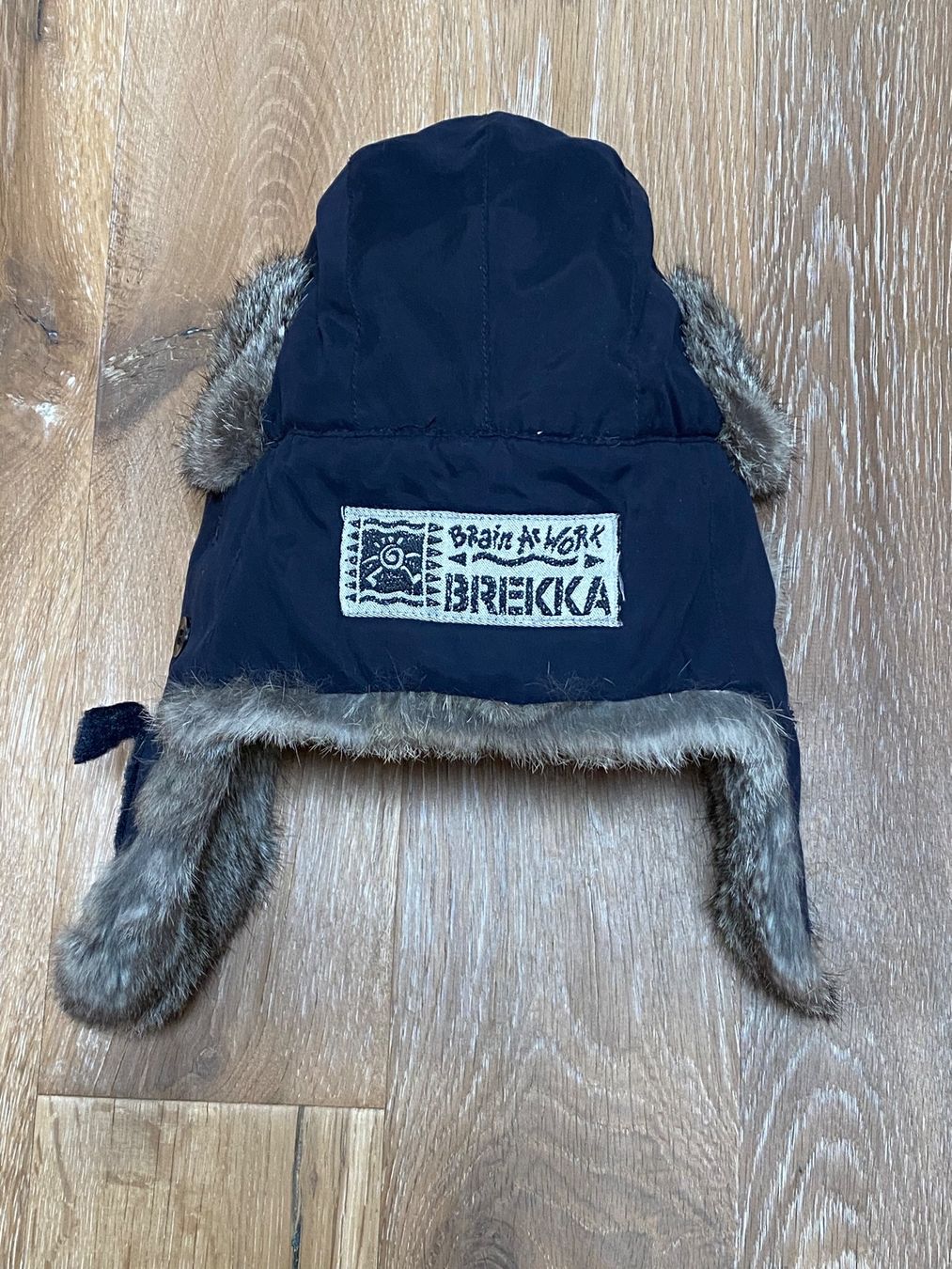 Copricapi, berretti & cappellini: Great winter fur lined blue hat. Size 54 – Nuovo (secondo la descrizione) da Grund b. Gstaad venduto da PlageNeigeplus 1
