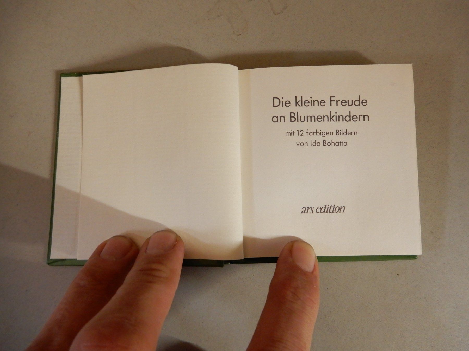 Libri: Blumenkinder - Die kleine Freude - ars edition Buch – Usato da Erstfeld venduto da Mario_boe0 1