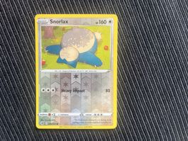 Pokemon Snorlax Reverse Holo Fusion Strike Englisch