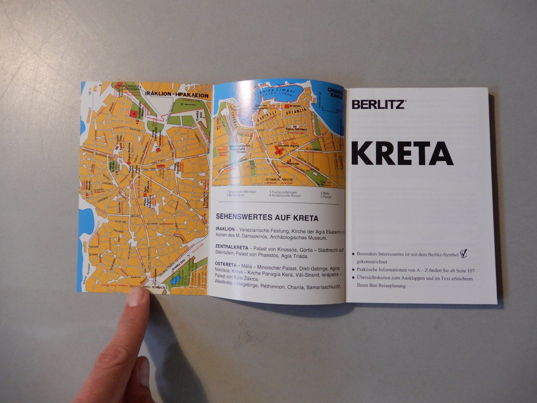 Bücher: BERTLITZ Reiseführer KRETA Griechenland – Gebraucht aus Erstfeld von Mario_boe0 1