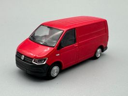 VW T6 Kastenwagen, 1:87 (HO) Kirschrot - Neu OVP