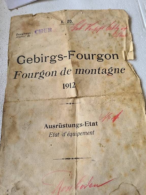 Modelleisenbahnen: Fourgon de montagne – Gebraucht aus Sonceboz-Sombeval von elo_39