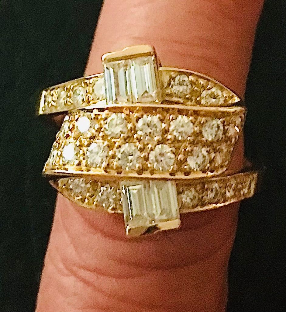 Anelli: Lupenreiner Brillantring – Usato da Münsingen venduto da Goldvreneli1897 4