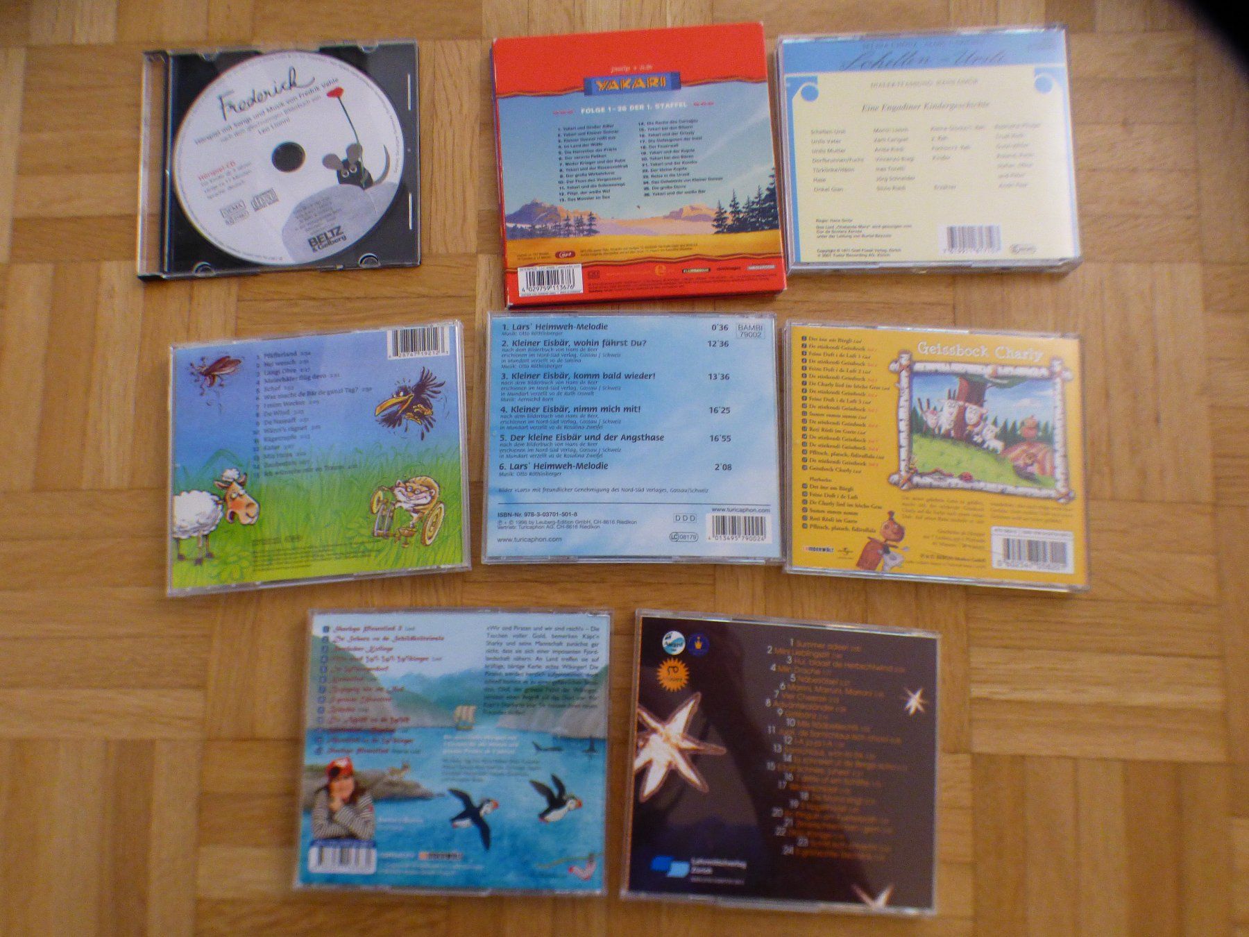 Audiolibri: 8 Kinder Hörspiele – Usato da Münchenbuchsee venduto da enzian59 1