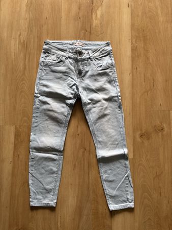 Clockhouse Jeans, Super Skinny, Cropped, hellblau, Gr.38