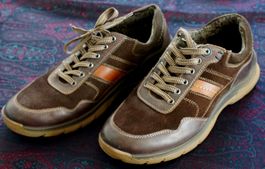 Herren Sneaker NEU  Turnschuh Halbschuh braun Gr. 46