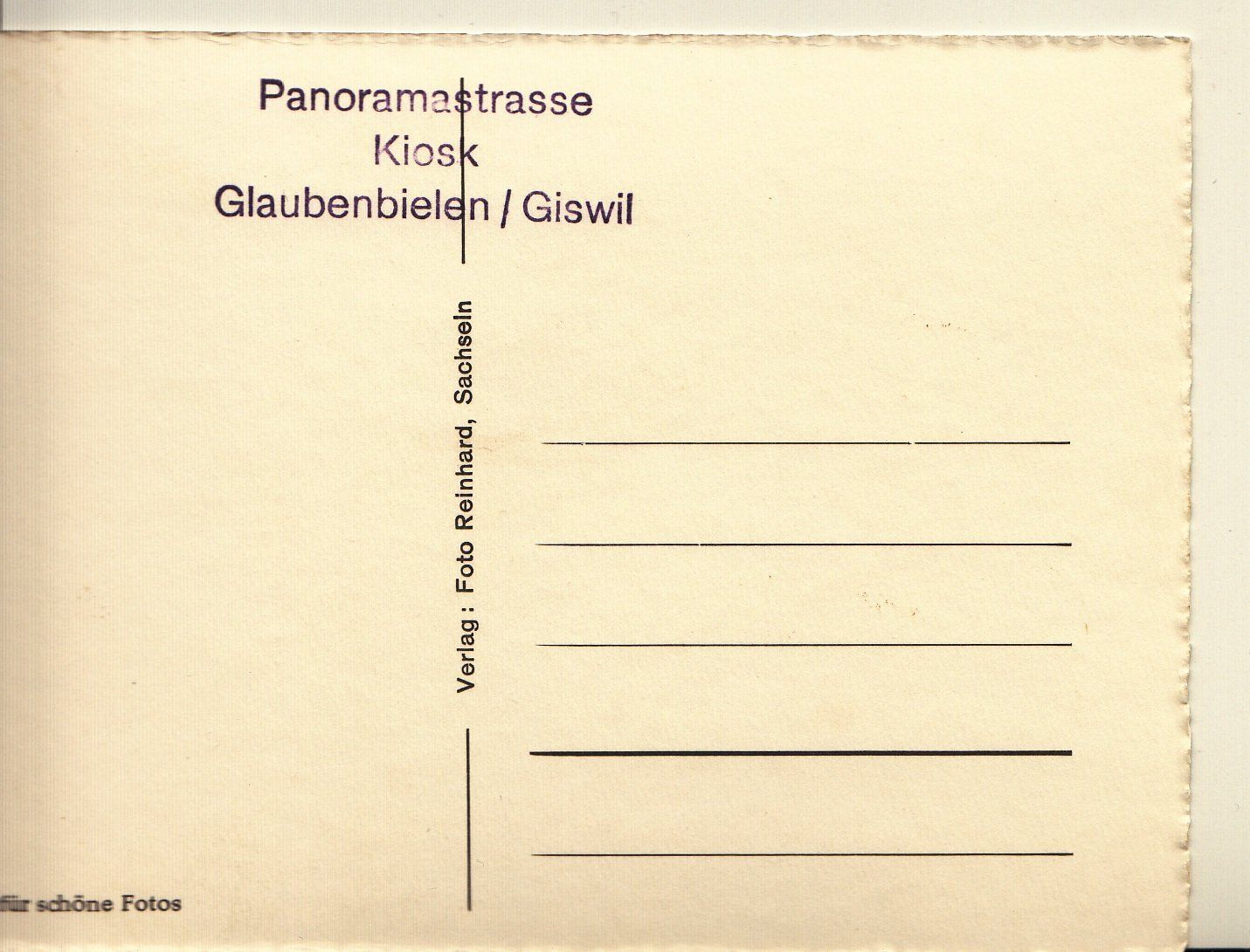 Cartoline postali: Giswil – Usato da Flaach venduto da Monisoldshop 1