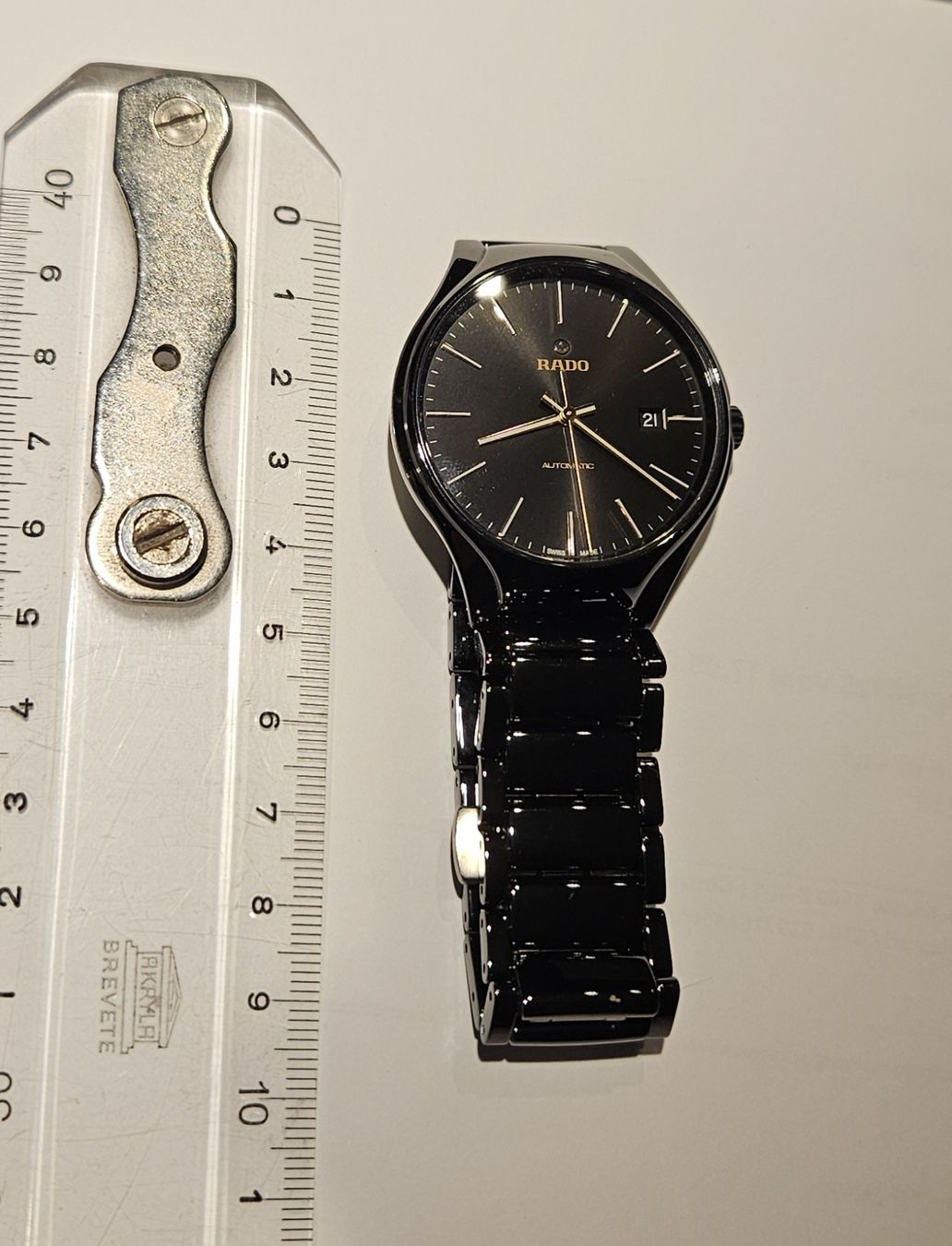 Rado Orologi: Rado True Round Automatic Hightech-Keramik Uhr – Usato da Erlenbach ZH venduto da Fabi1212 5