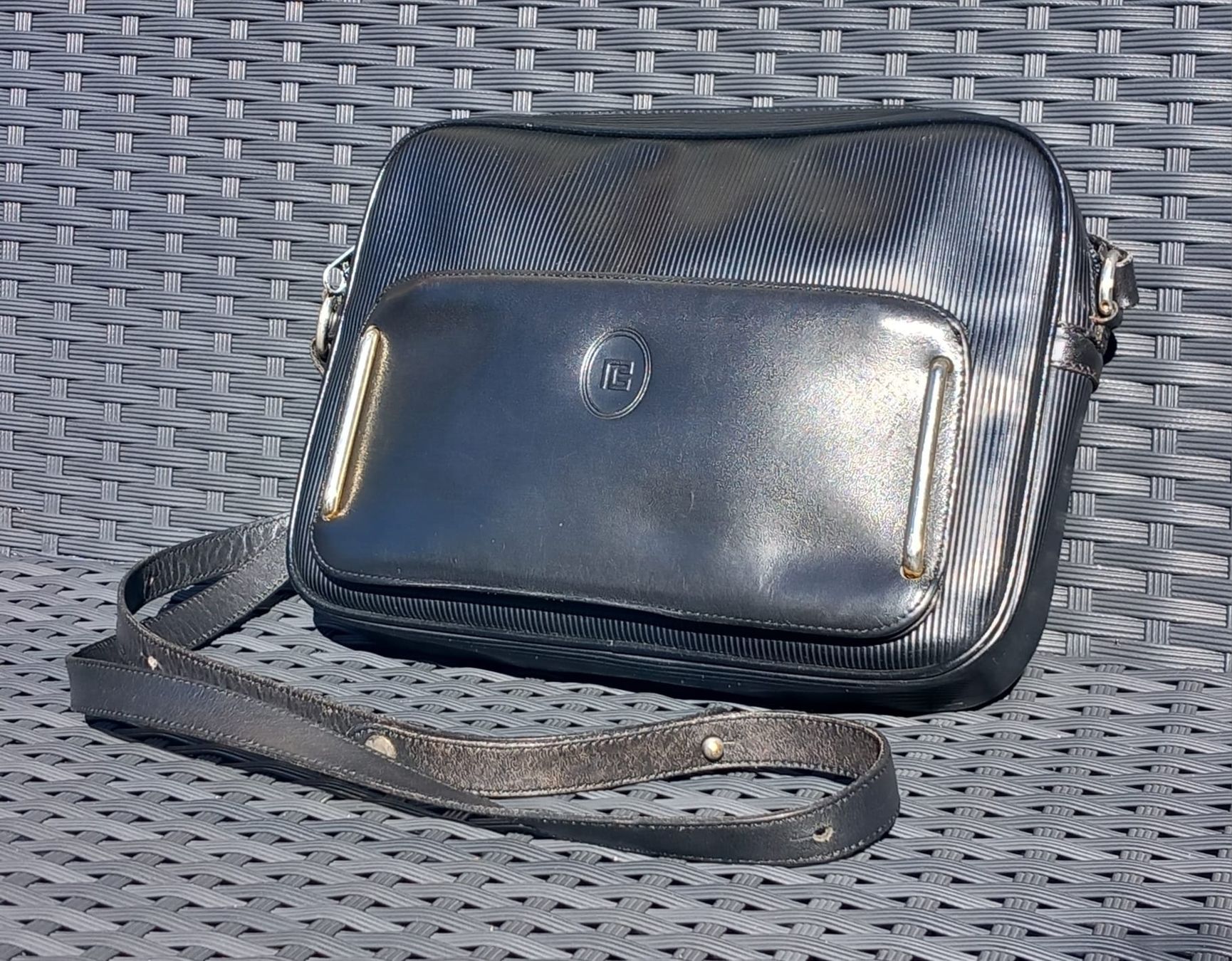 Borse da donna: Vintage Tasche aus Polyurethan und Leder – Usato da Winterthur venduto da Jopf1 9