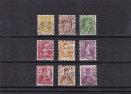 SCHWEIZ 1907 - 1909