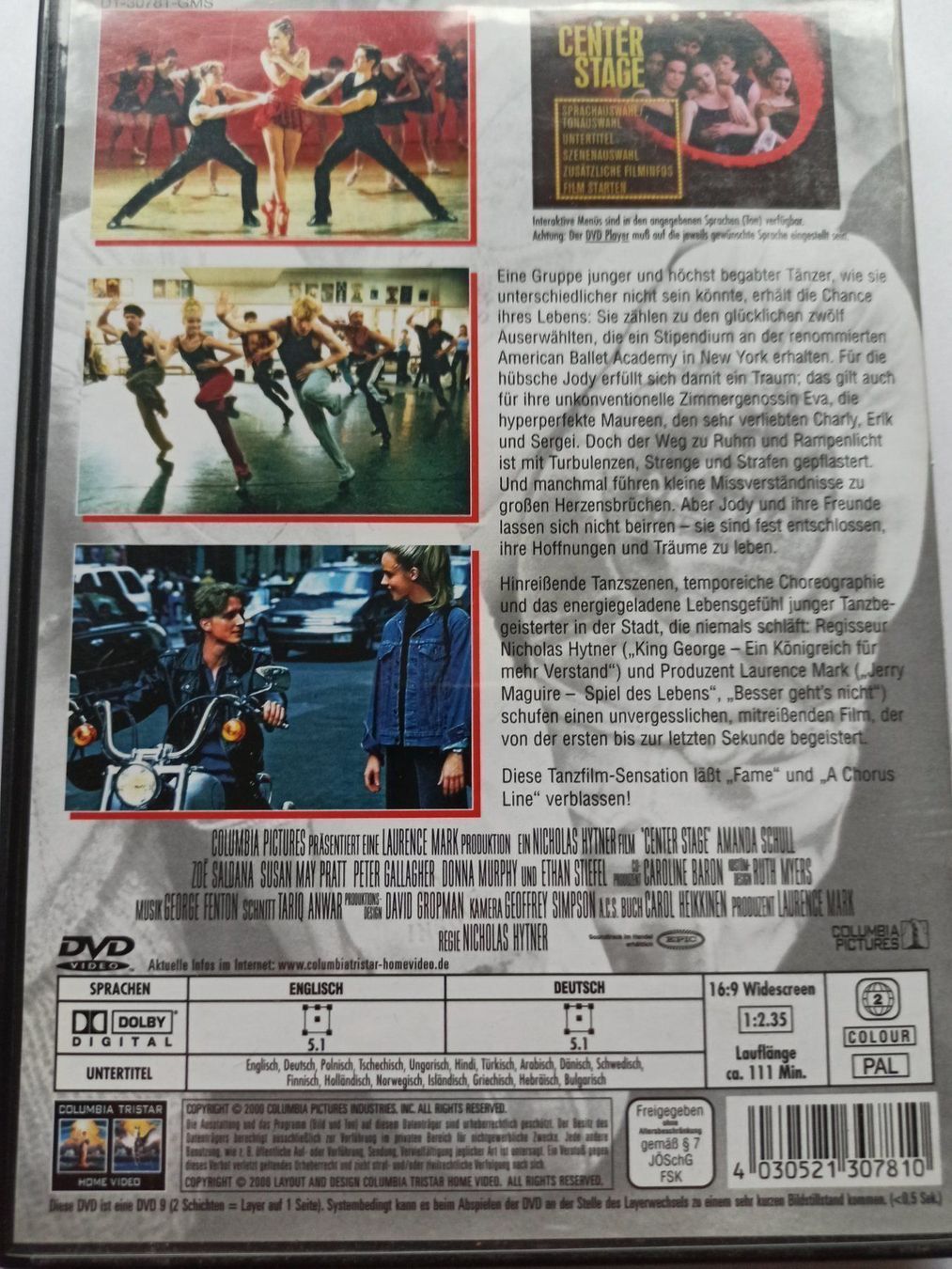 Tous les DVDs: Center Stage – D'occasion à Dübendorf par kb86_MOVIE 1