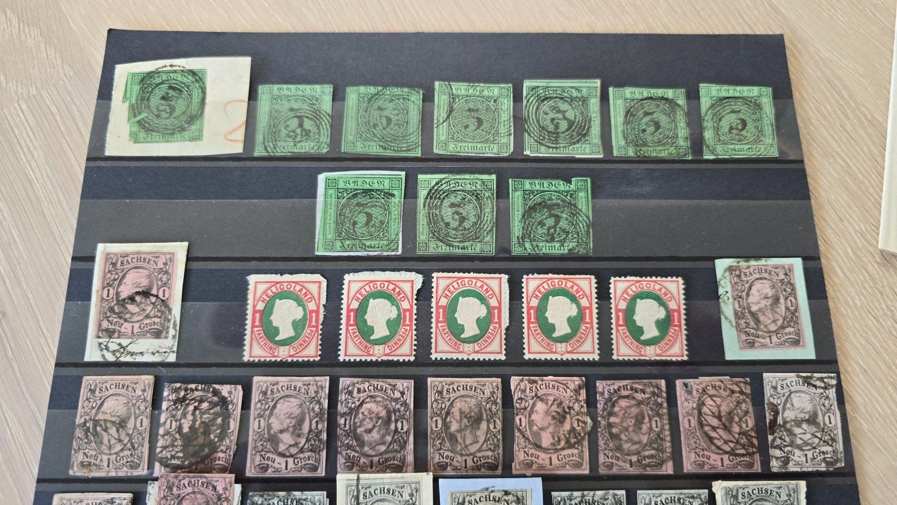 Tutti i francobolli: Briefmarken grosser Restposten Altdeutschland – Usato da Krattigen venduto da sekretariat2 2