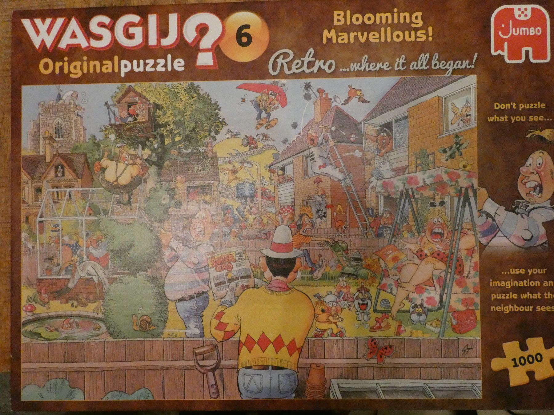 Wasgij Puzzle: Puzzle WASGIJ BLOOMING Marvellous 1000 Teile – Usato da Sargans venduto da Benziner 1