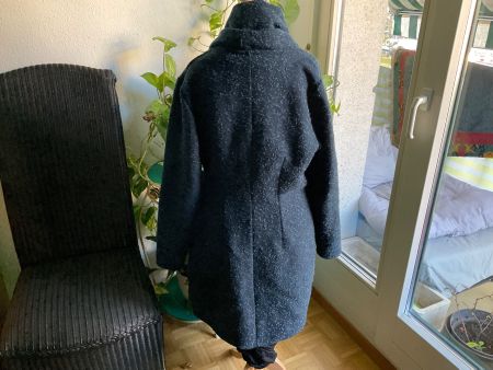 Magnifique manteau pure laine original ANTONELLO SERO, t. M