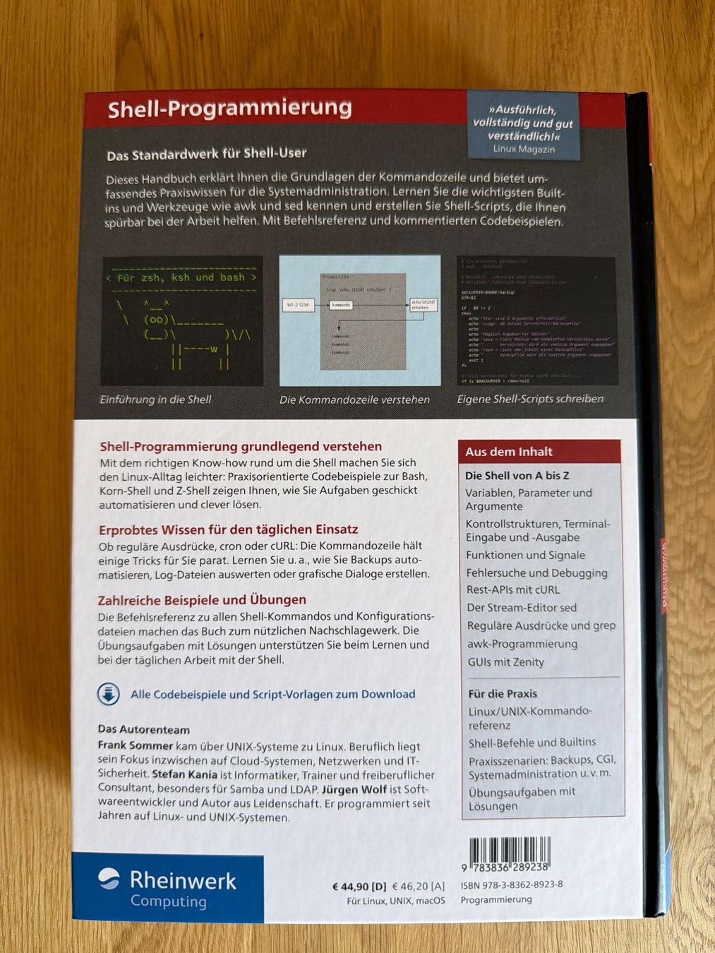 Bücher: Shell-Programmierung 7. Auflage Sommer Kania Wolf Buch – Neu und originalverpackt aus Hauptwil von Tifosi92 1
