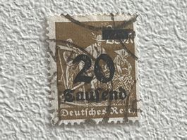 DR - Deutsche Reich Briefmarke