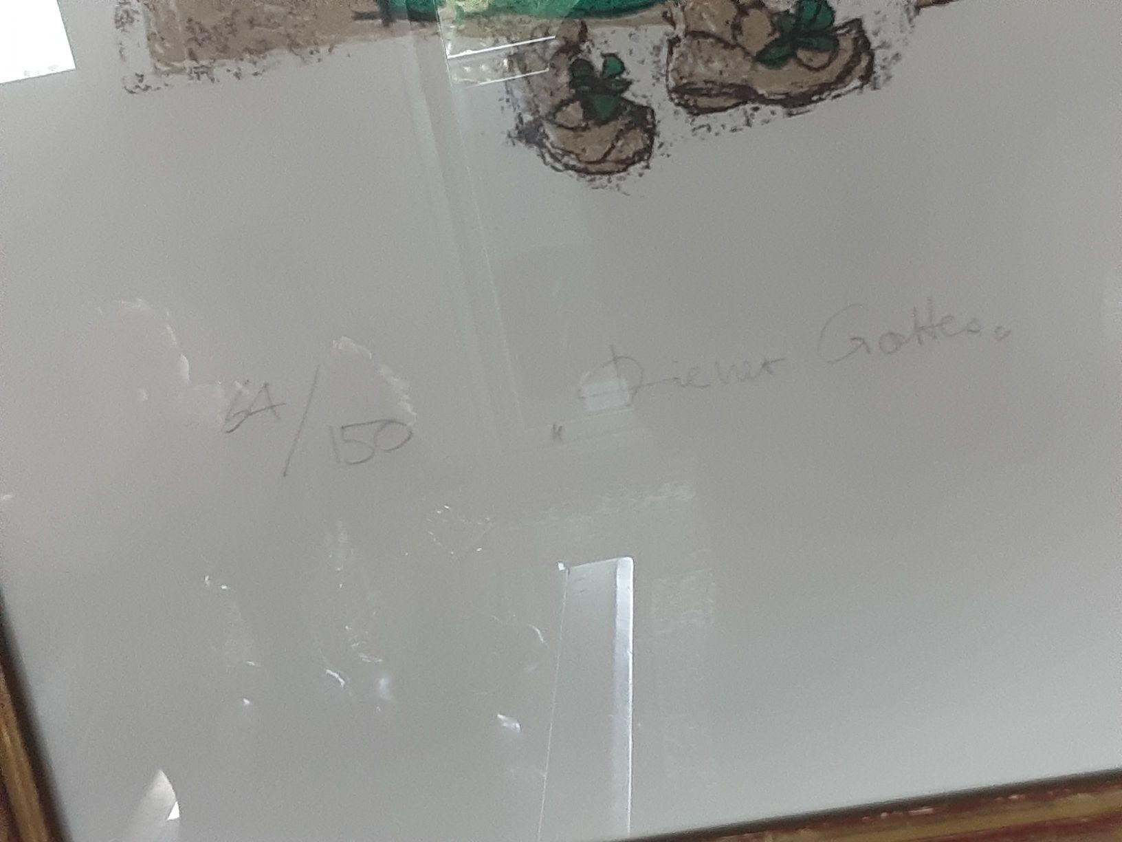 Grafica & Litografie: LITHOGRAPHIE 64/150 Gottes.  MIRER  1982 – Nuovo (secondo la descrizione) da Neuchâtel venduto da wyl_zxp8 4