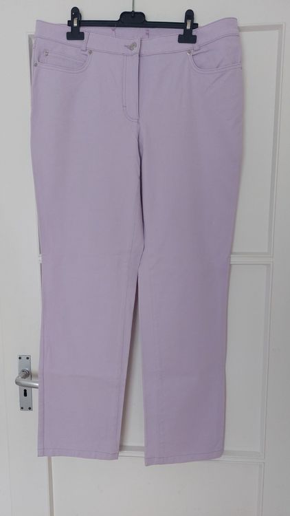 Jeans Femme 'Tout Simplement' - Taille 44/45, Bleu, Coupe Droite, Occasion En Très Bon état
