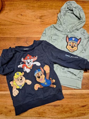 2 Paw Patrol Pullover und Hoodie C&A Grösse 98 3 Jahre