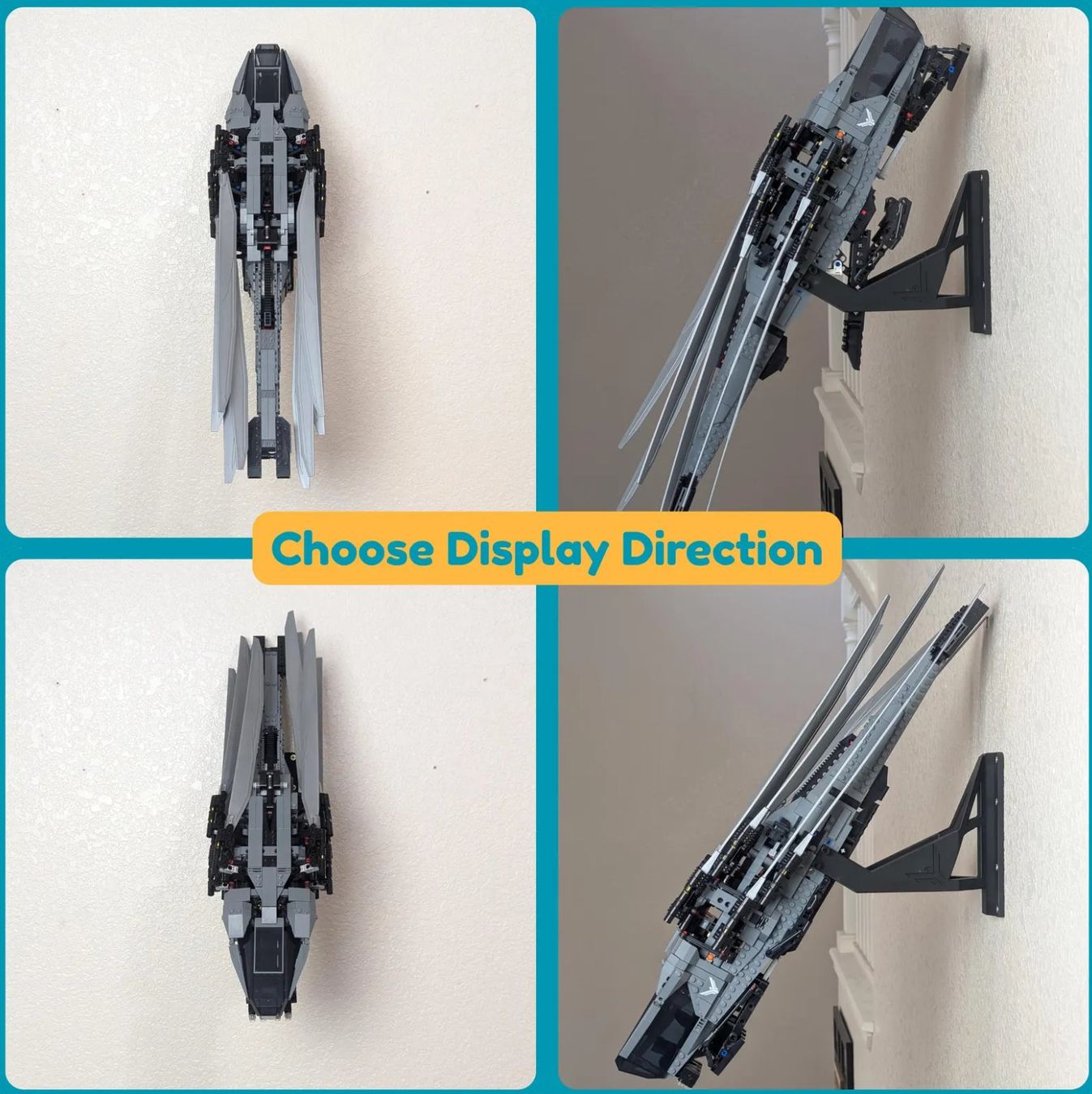 Lego Kit di costruzioni: LEGO Dune Ornithopter 10327 SET + WALL MOUNT – Nuovo (secondo la descrizione) da Caslano venduto da mecha_gundam 9