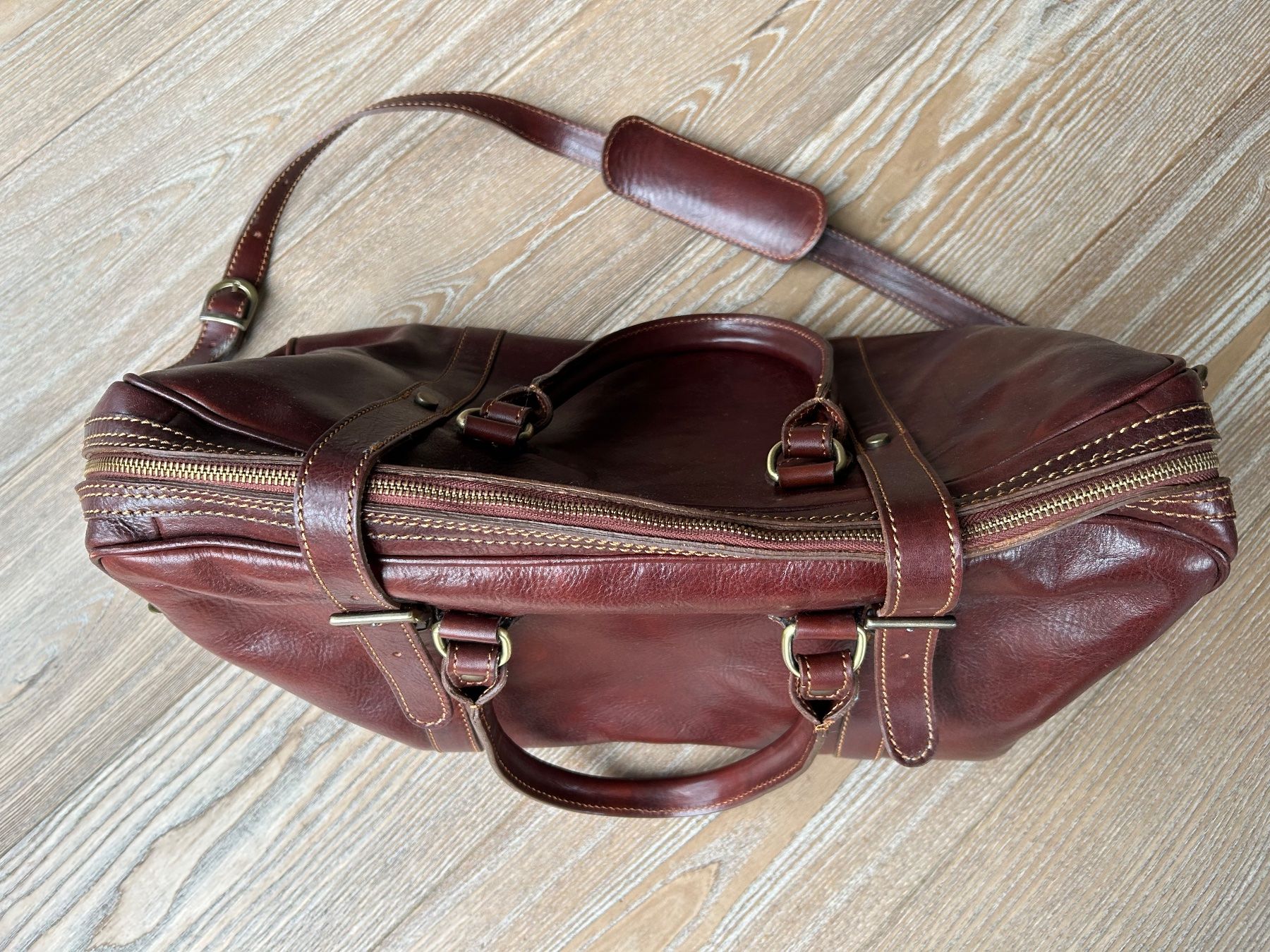 Borse: Tuscany Leather Echtleder - Reisetasche – Nuovo (secondo la descrizione) da Dietikon venduto da pharus 2