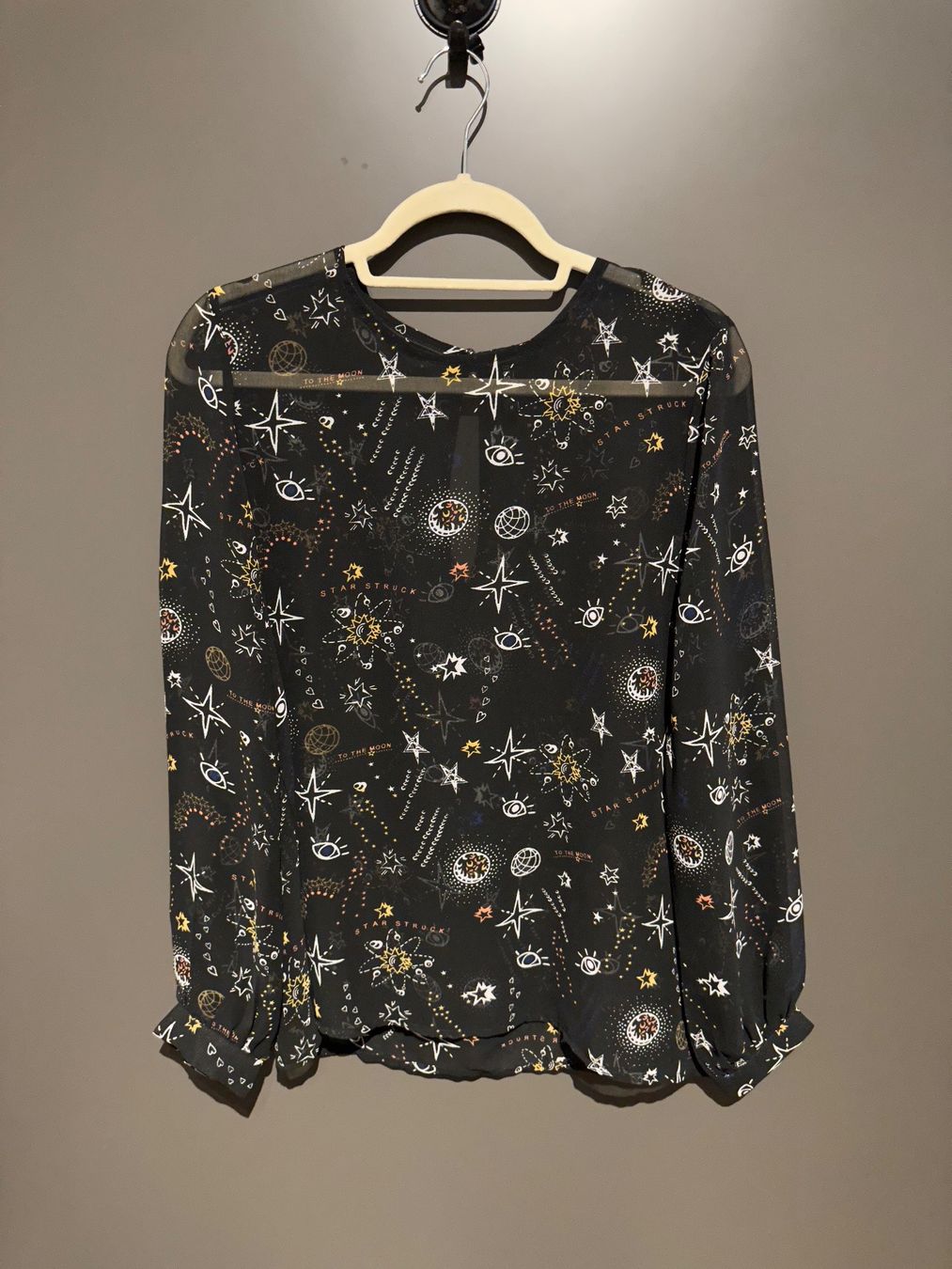 Camicette: Schwarze transparente Bluse Gr. M – Nuovo (secondo la descrizione) da Winterthur venduto da LeLe0606