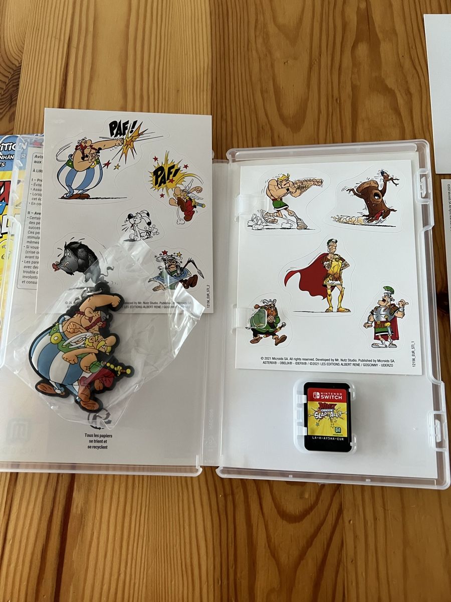 Nintendo Giochi: Asterix & Obelix: Slap them All! Collectors Edition Switch – Nuovo (secondo la descrizione) da Basel venduto da veralt 5