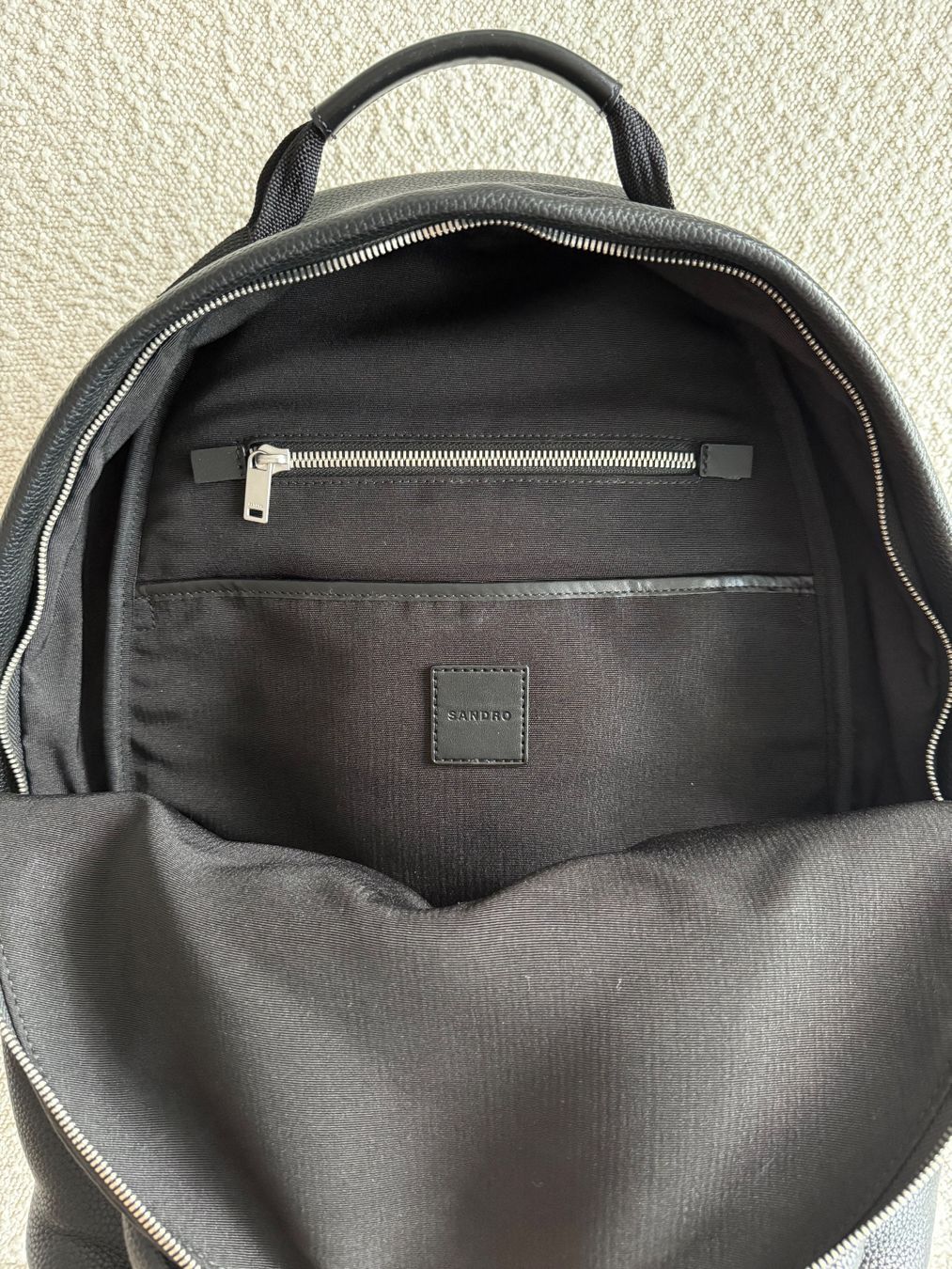 Sandro Zaini: Sandro Rucksack schwarz – Usato da Winterthur venduto da Louvre91 2