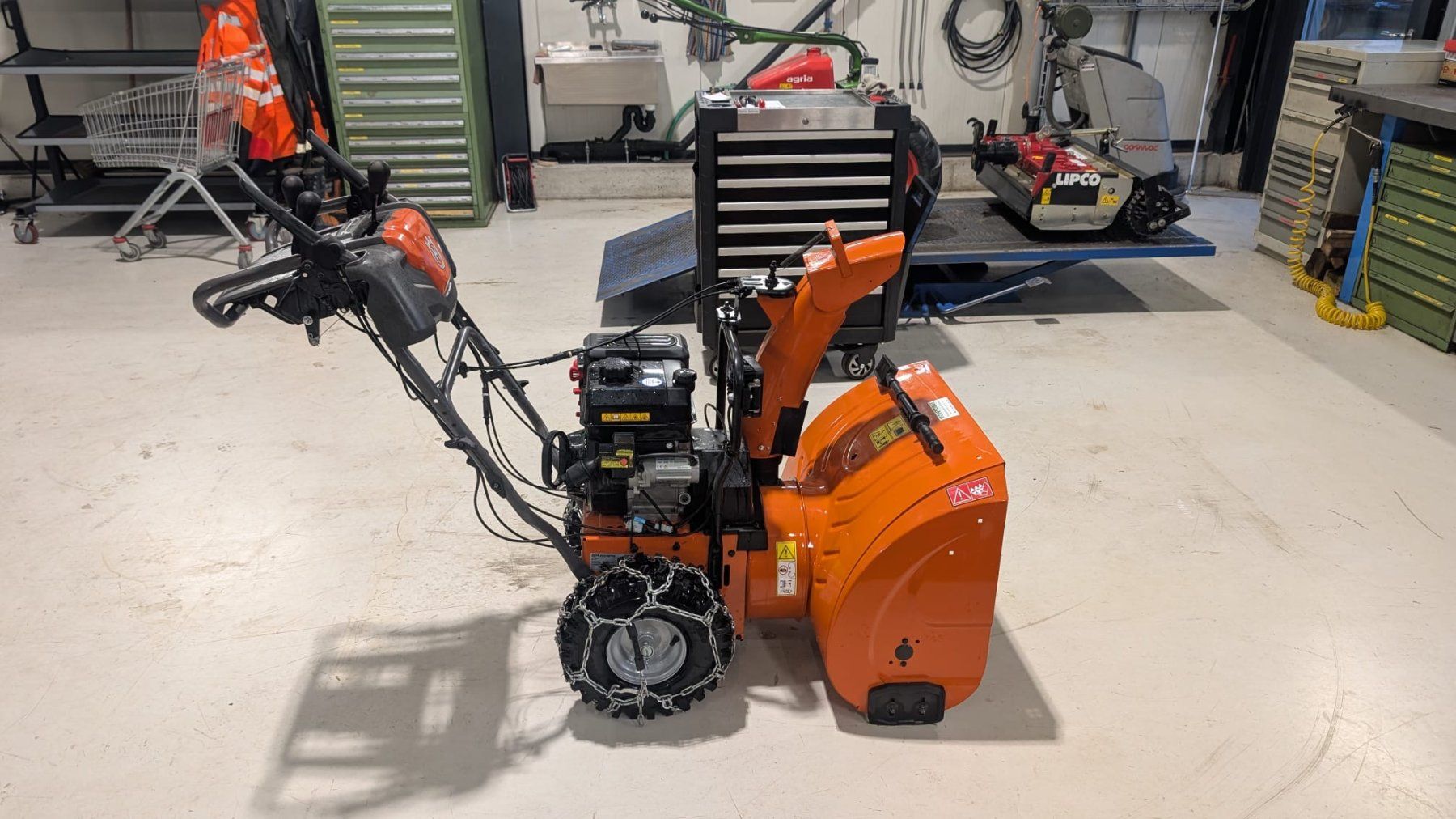 Husqvarna Sgombero neve: Schneefräse Husqvarna ST227 – Usato da Lätti venduto da baumi02 4