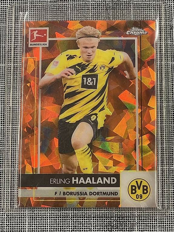 Topps Sammelbilder & Trading cards: Topps Chrome Sapphire Erling Haaland – Gebraucht aus Nürensdorf von Mulderi9