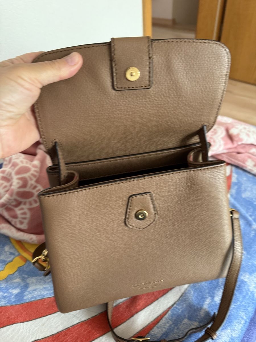 Borse da donna: Burberry Handtasche Damen, Leder, beige – Usato da Subingen venduto da terli 7