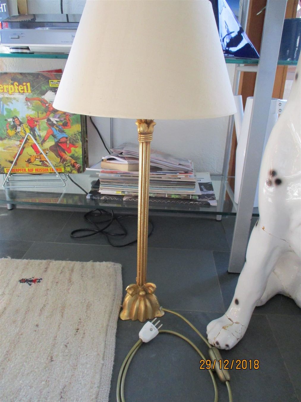 Lampade: Zwei Tischlampen aus Nachlass – Usato da Liestal venduto da Disc-Point 4