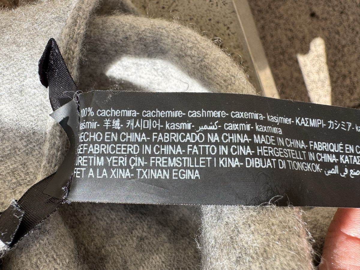 Zara Foulard & Sciarpe: Zara riesen cashmere schal – Nuovo (secondo la descrizione) da Zürich venduto da funkelnderstern 2