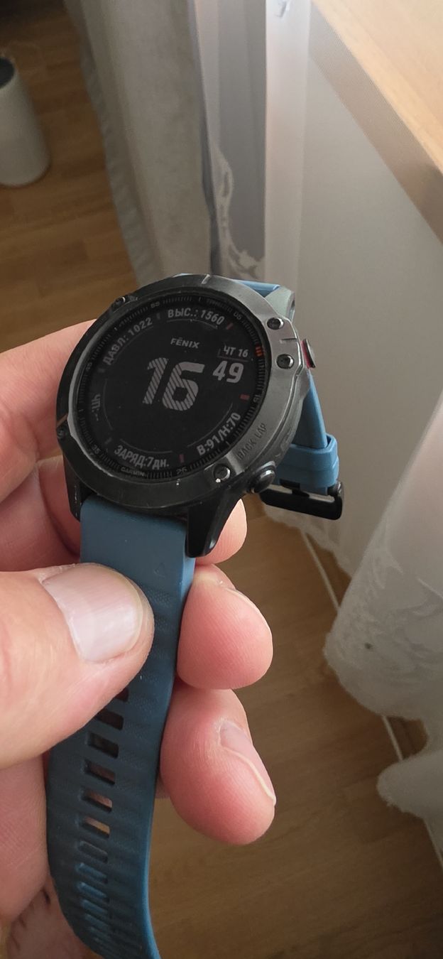 Garmin Smartwatch: Garmin Fenix 6 Pro  – D'occasion à Lyss par ram76 2