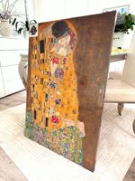 Sommer Sale 🌞 Gustav Klimt Wandbild Kuss XXL 70x100 cm!